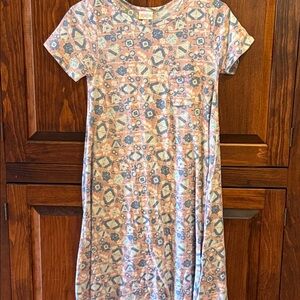 LuLaRoe Multicolor Abstract Dress